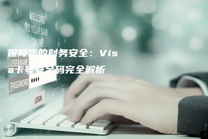 保障您的财务安全：Visa卡号安全码完全解析