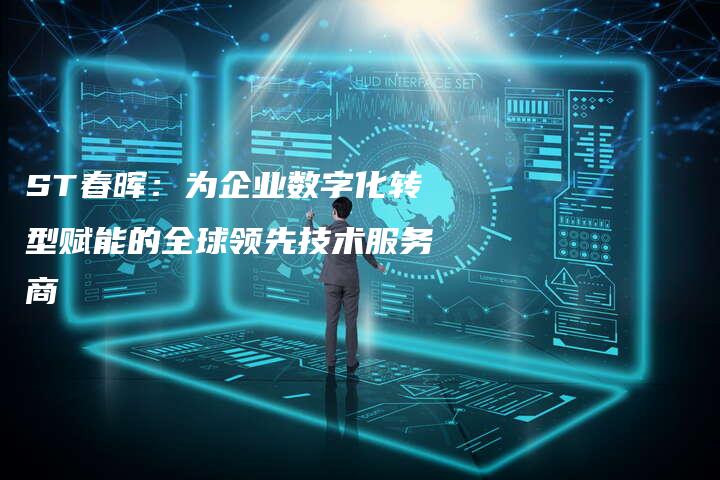 ST春晖：为企业数字化转型赋能的全球领先技术服务商