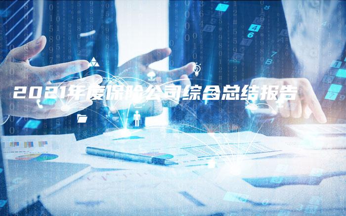 2021年度保险公司综合总结报告