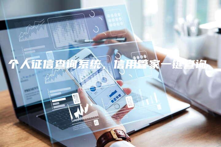 个人征信查询系统，信用管家一键查询